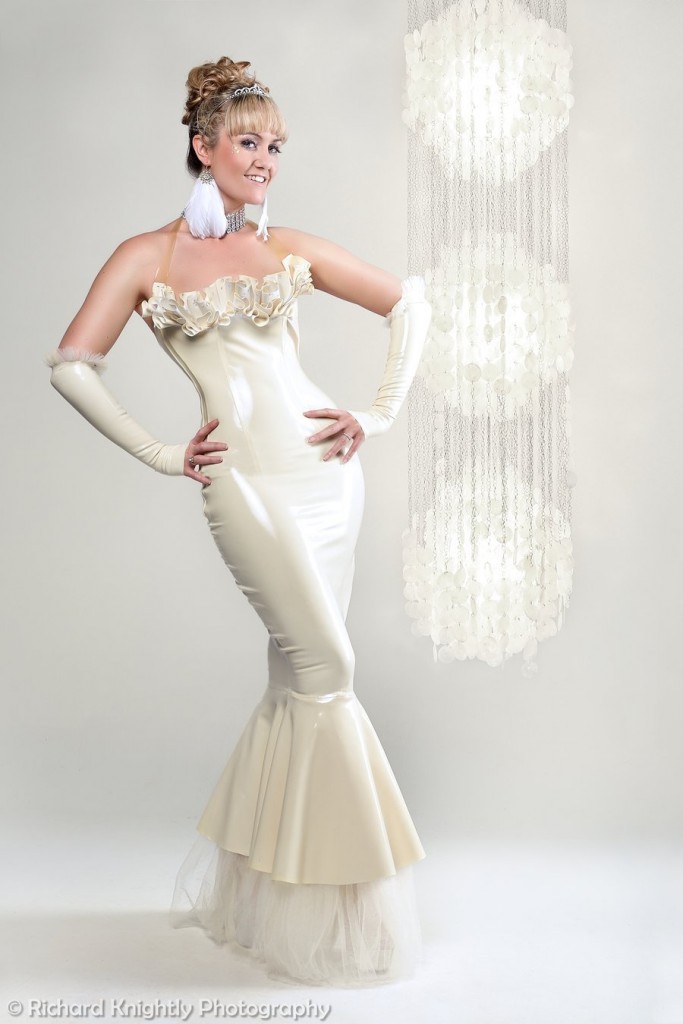 Fetish Style Info   Belle Wedding Latex Dress 683x1024 